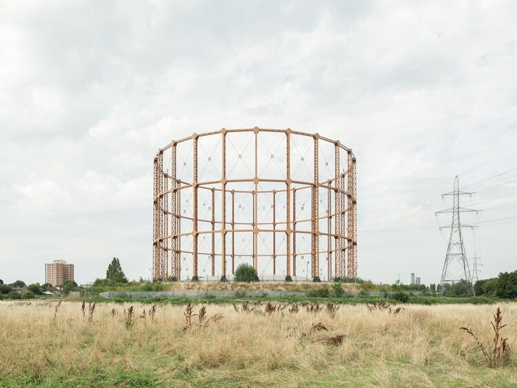 Leigh Road Gas Holder by Francesco Russo