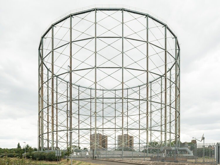 Old Kent Road Gas Works by Francesco Russo