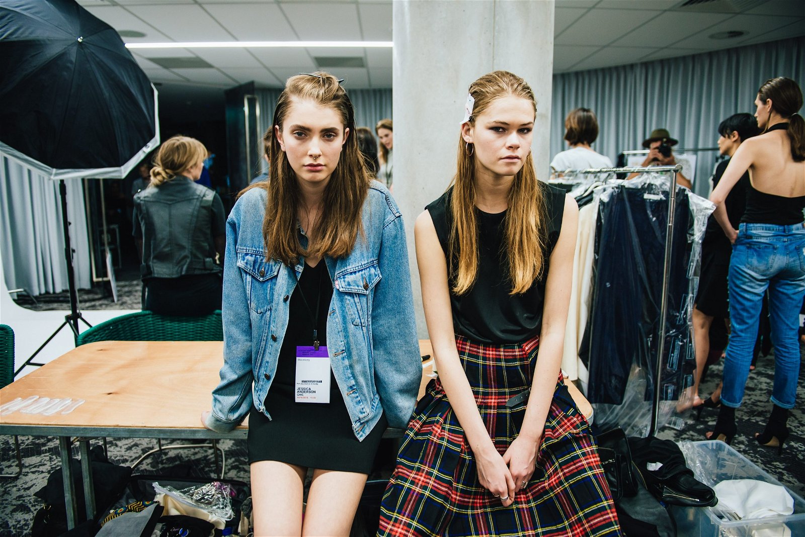 Models on Backstage - picture from Flaunter