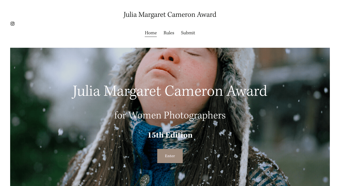Julia Margaret Cameron Award photography competitions