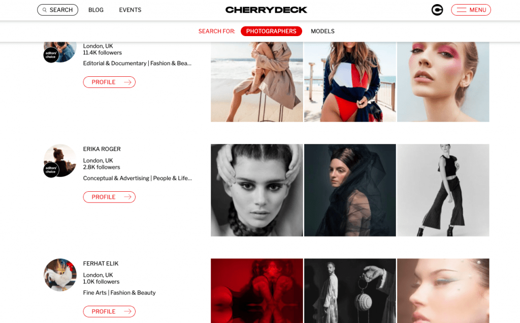 Top Beauty Photographers in London – Cherrydeck