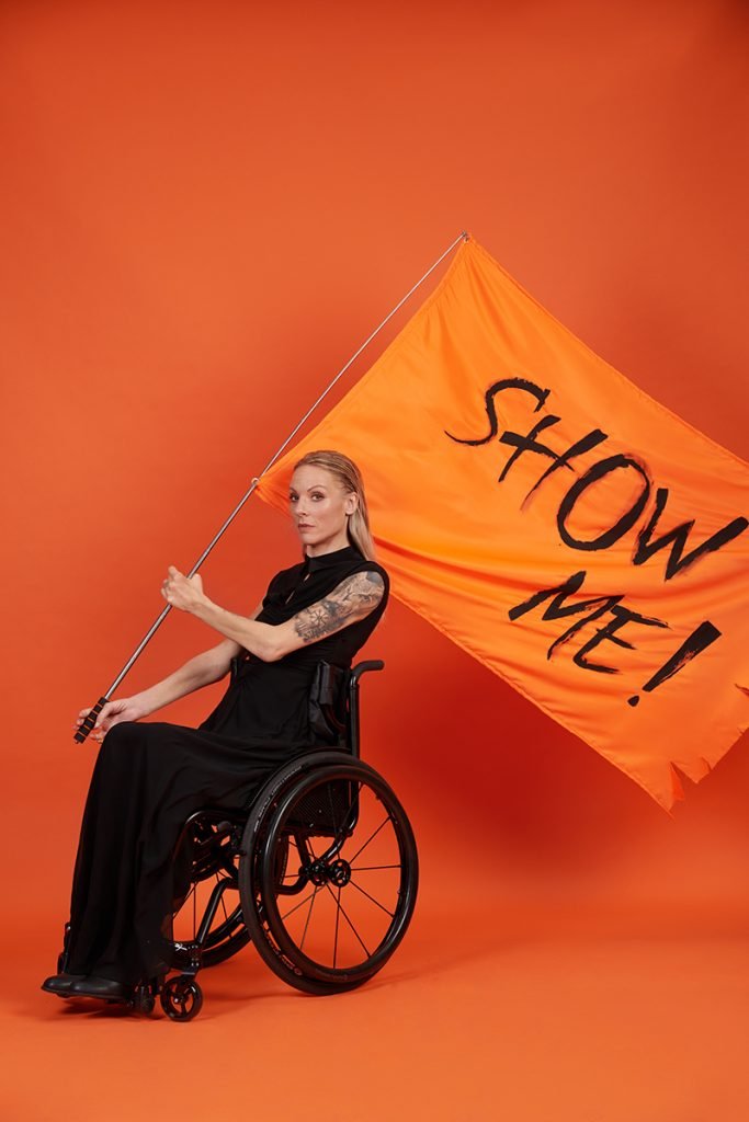 Nina Wortmann (Wheelchair Model) for Show Me! by Yvonne Thoene